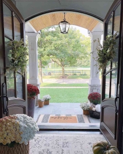 Fall Front Door Rosewood Homes & Real Estate Sioux Falls
